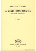 Szőnyi Erzsébet - A zenei írás-olvasás gyakorló füzetei 4. füzet