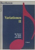 Beethoven, Ludwig van - Variationen II für Klavier