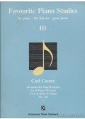 Czerny, Carl - Favourite Piano Studies for piano III