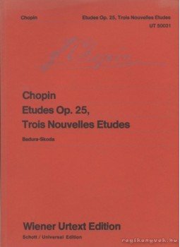 Chopin - Etudes Op. 25 Chopin - Etudes Op. 25, Wien 0 antikvár könyv