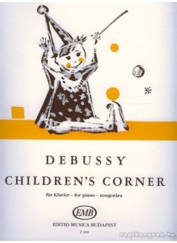Debussy, Claude, Solymos Péter - Children's Corner for piano Debussy, Claude, Solymos Péter - Children's Corner for piano, Budapest 1981 antikvár könyv