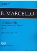 Marcello, B. - 12 sonate 21 Op. 2 (fuvola és zongora)