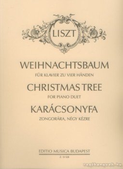 Liszt Ferenc - Karácsonyfa (zongorára, négy kézre) Liszt Ferenc - Karácsonyfa (zongorára, négy kézre), Budapest 0 antikvár könyv