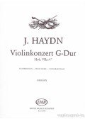 HAYDN JOSEPH - Violinkoncert G-dur, Hob. Vlla:4 (zongorakivonat)