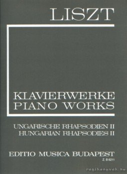 Liszt Ferenc - Magyar rapszódiák II No 10-19 Liszt Ferenc - Magyar rapszódiák II No 10-19, Budapest 0 antikvár könyv