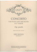 Liszt Ferenc - Esz-dúr zongoraverseny op. post. (két zongora)
