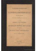 Több német szerző - Jahresbericht der landes-rabbinerschule in Budapest für das schuljahr 1884-85.