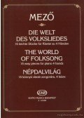 Mező Imre - Népdalvilág - 16 könnyű darab zongorára, 4 kézre