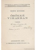 Tóth Endre - Örökké viharban (dedikált)