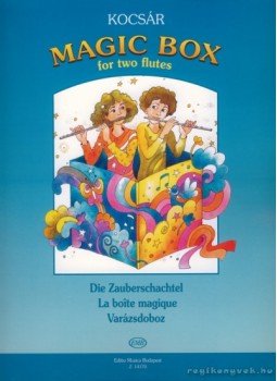 Kocsár Miklós - Varázsdoboz (két fuvolára) Kocsár Miklós - Varázsdoboz (két fuvolára), Budapest 0 antikvár könyv
