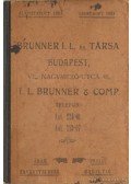  - Brunner I. L. és társa - Technologiai árlapok
