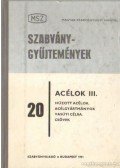 Baán István (szerk.),Kovács Zsuzsanna - Acélok III.