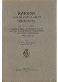 Vitéz Házi Jenő - Sopron szabad királyi város története II. rész - 2.,3.,4.,5.,6. kötet