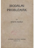 Babits Mihály - Irodalmi problémák