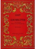 Liszt Ferenc - Albumlapok Marie von Sayn-Wittgenstein hercegkisasszony számára