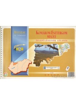 - Komárom-Esztergom Megye településeinek atlasza - Komárom-Esztergom Megye településeinek atlasza, Békéscsaba 1996 antikvár könyv
