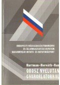 Hartman Lászlóné,Horváth Istvánné,Dr. Kun László - Orosz nyelvtan gyakorlatokkal