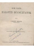 Ujházy Miklós - Róm. kath. halotti búcsúztatók