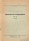 Földes Katalin- Szakáts Károly - A magyarországi színházak műsora 1959-1960