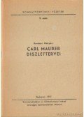 Horányi Mátyás - Carl Maurer díszlettervei