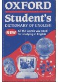  - Oxford Student's Dictionary of English