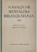 Kozocsa Sándor - A magyar irodalom bibliográfiája 1960