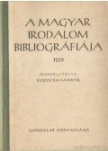 Kozocsa Sándor - A magyar irodalom bibliográfiája 1959