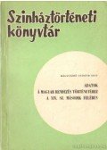 Mályuszné Császár Edit - Adatok a magyar rendezés történetéhez a XIX. sz. második felében