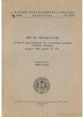 Békési Imre - Név és névkutatás