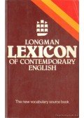 McArthur, Tom - Longman Lexicon of Contemporary English