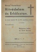 Tóth József - Hitvédelem és erköcstan