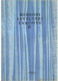 Román János - Borsodi Levéltári Évkönyv II.
