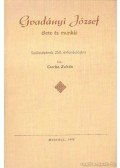 Csorba Zoltán - Gvadányi József élete és munkái