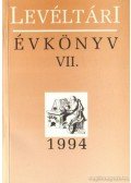 Dobrossy István - Levéltári Évkönyv VII. 1994