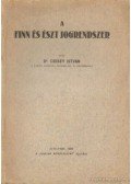 Dr. Csekey István - A finn és észt jogrendszer