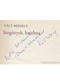 Váci Mihály - Szegények hatalma