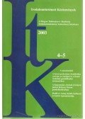 Szörényi László - Irodalomtörténeti Közlemények CVII. évfolyam 4-5. szám