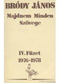 Bródy János - Bródy János Majdnem Minden Szövege IV. füzet 1976-1978