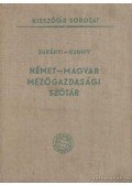 Surányi János,Kunffy Zoltán - Német-magyar mezőgazdasági szótár