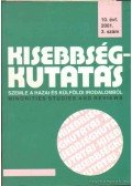 Cholnoky Győző (szerk.) - Kisebbségkutatás 2001/3.