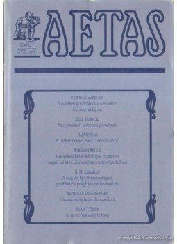 Deák Ágnes - Aetas 2003/1-XVIII. évf. Deák Ágnes - Aetas 2003/1-XVIII. évf., 2003 antikvár könyv