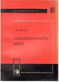 Frolov, L. B. - Forgatónyomaték-mérés