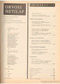 Trencséni Tibor - Orvosi hetilap 126. évfolyam (I-II)