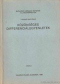 Farkas Miklósné - Közönséges differenciálegyenletek