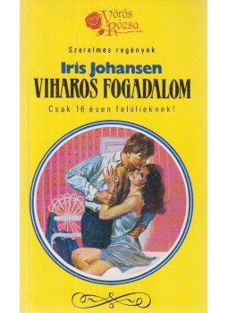 Iris Johansen - Viharos fogadalom, Budapest 1990 antikvár könyv
