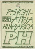 Túry Ferenc - Pszychiatria Hungarica 1996. 3. 11. Évfolyam.