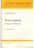 Benedek Ferenc - Római magánjog