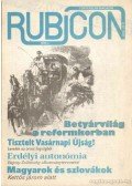Rácz Árpád (szerk.) - Rubicon 1990/4