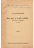 Antal János,Farkass Imre - Bevezetés a rádiótechnikába I-II.