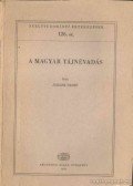 Juhász Dezső - A magyar téjnévadás